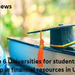 Top 6 Universities for students to help in financial resources in USA